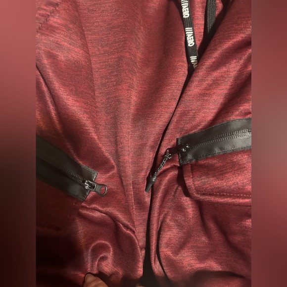 Aeropostale Maroon drawstring joggers- size s - Picture 5 of 7